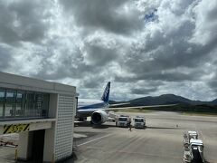 お土産もランチも十分です。
帰りはカリー観光のバスで石垣空港へ。
