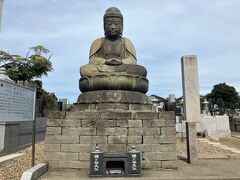 目的地の前に途中下車
日本一小さな大仏の鎌ヶ谷大仏