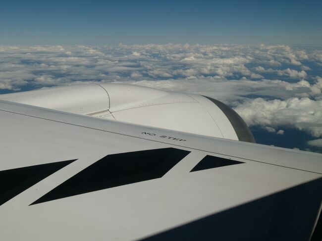 雲はありますが、所々切れ目もあります。ヨーロッパの天候、悪くはないようです。