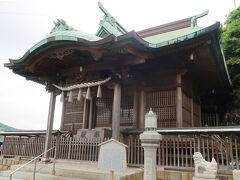 布刈神社です。この神社は海峡の守護神として崇敬を集めているようです。

