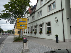 ローテンブルグのホテル、Hotel Rappen Rothenburg ob der Tauberに到着しました。