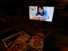 夜はリフレのリラックスルームで寛ぐ