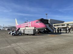 今回の機材はピンク