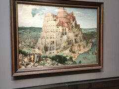 翌日は美術史美術館へ。バベルの塔を生で見られました。