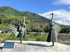 津和野 鷺舞の像