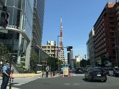 友人にピックアップして頂き
初の麻布台ヒルズに

きや～東京タワー！！

