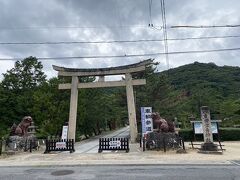 吉備津彦神社へ。吉備津神社から車で5分でした。