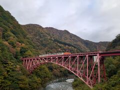 トロッコ電車が通っていた。
