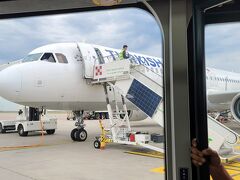 ヴェネツィア･テッセラ空港（VCE）

　イスタンブールから、ターキッシュ･エアラインズを利用して、15分遅れ（８時45分）で到着
