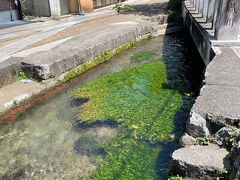 地蔵川です。湧水を集めた流れできれいです。