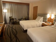 ホテルに0時頃到着、お部屋に入ったのは0時20分を過ぎていました。
