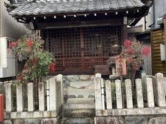 川原町の端にある秋葉神社。小さな祠ですが有名な神社だそうです。
