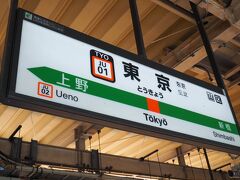 東京駅で29分のインターバルを確保したものの、激混みで何もできず。