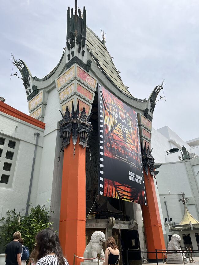 チャイニーズシアター<br />この日は何かイベントがって入れず。