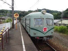 これの折返しに乗る。
見ての通り、元南海のズームカー。