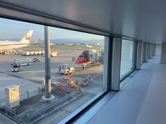 PM18:55のFDAで県内名古屋空港へ