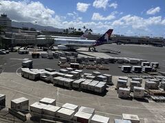 無事到着！
駐機場が思ったより遠くて・・・