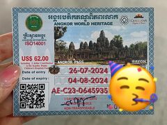 顔写真入りのチケット、3日券を購入
62ドル。現金で支払いましたがカードも可みたいでした
10日以内で、3日間利用可能です。
どこで撮られてるのかはよくわかりません。めっちゃブス。3割り増しでブスに映ります。