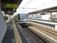 大和路線快速で法隆寺駅に向かいます