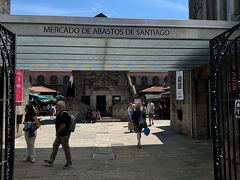 市場に着きました