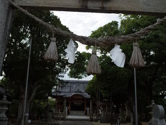 現在の早長八幡宮
八幡宮の南には、藩の年貢米5000石を廻船商人に売り捌く｢御米売捌会所｣が1780年に開設されました。売上金は、他国船が陸揚げした商品を担保に貸し付けて利息を取り、蔵の賃貸料も徴収ました(越荷)。