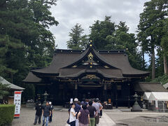 香取神宮拝殿。