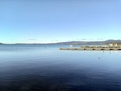 １６時前、ロトルア湖に到着。