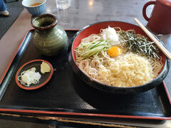 グランドメルキュールホテルに宿泊している友人と大番でランチ
本日も客の８割が注文する冷やしたぬき（中盛）
