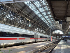 ホテルは駅前なので、０分でHbf駅到着
フランクフルトHbfは本当に巨大な駅だ。
