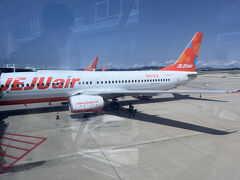 JejuAirでソウルまで行きました。