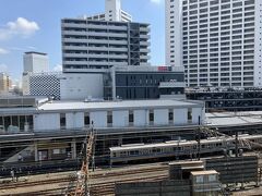 屋上からの小田急海老名駅