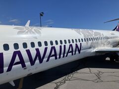 無事、ハワイ島（エリソン・オニヅカ・コナ国際空港）に到着