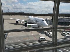 8年ぶりのルフトハンザとB747