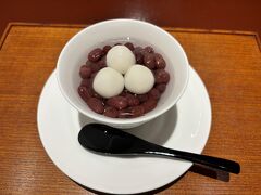 冷やし善哉。
すっきり冷たくて美味しかった♪