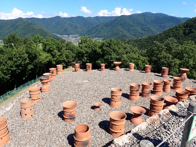 長野県立歴史館から森将軍塚古墳・古墳館・科野の村・智識寺へ