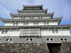 島原城東側。