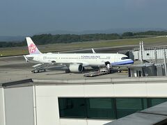 ちょうど10年ぶりに広島空港の国際線を利用しました。
チャイナエアラインです。