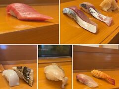 無事レンタカーを返却して、飛行機に乗る前に空港内で寿司を食べました。

大分旅行、楽しかったー(´∀｀)
温泉も食も観光も満点に素晴らしかったです！