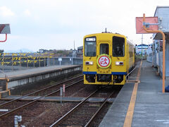 下車するなりすぐに１枚。諸事情により午後遅め。
初日の「午後編」は上り１本しかチャンスなし。
復路は路線バス頼み。