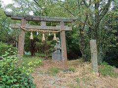 相撲神社は相撲発祥の神社と聞き訪れました。鳥居の先には両手を広げる力士の像がありますが。あまり相撲にまつわるものはありません