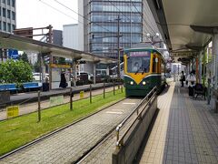 電車での移動