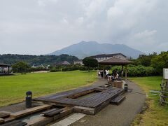 「桜島」溶岩なぎさ公園足湯