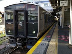 電車での移動