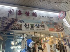 主人は一度ホテルに戻って休憩

私はホテルの裏にある中部市場を少し散策
