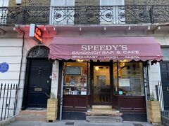 Speedy's Sandwich Bar & Cafe

言わずと知れた、BBCドラマ SHERLOCKの聖地です。実は前回のイギリス訪問時には まだ観ておらず、帰国後、遅ればせながら観始めた次第です。面白くて全話 一気見しました。

今からこのお店で朝食を食べます。