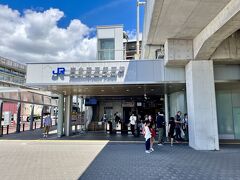 1駅乗って、私達は梅小路京都西駅で降ります。。
ここから京都鉄道博物館・・ではなくて・・

今回は変化球でランチと併せて涼を求めに行きます(*^^*)