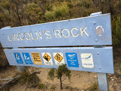 「LINCOLNS ROCK」キングステーブルと呼ばれる場所です。