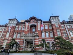 「東京駅の赤レンガ駅舎」を鑑賞。