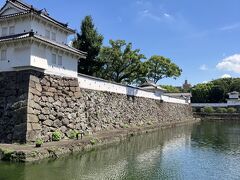 ソニックの時間までまだ少しあったので、トキハを見たり、大分城址公園を眺めたり。
