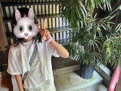 妙立寺の予約は16時。10分半前までに境内に集合。時間になると、正面から並んで拝観料を払って寺の中に入る。支払いはPayPayその他何でも使えた。
最初に15分くらい音声の説明を聞いて、3組くらいに別れて寺の中を案内させる。

建物の中の撮影は禁止で、明かり取りの外側から写真を一枚。